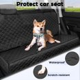 thumbnail image 2 of Funda de asiento de coche para perros Fidozen impermeable con cinturón para asiento trasero, 2 of 7