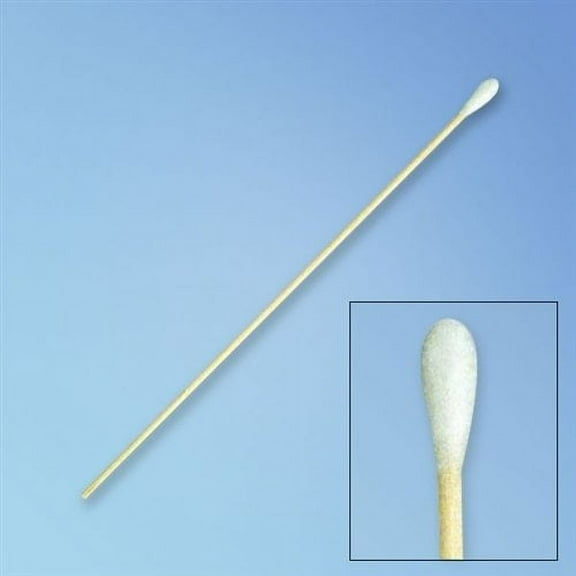 Puritan Economy Sterile Cotton Swab, Wood shaft, 1000/case