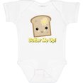thumbnail image 3 of Inktastic Butter Me Up Toast Boys or Girls Baby Bodysuit, 3 of 5