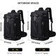 thumbnail image 4 of Mochila KAKA Travel convertible de 40 litros para portátil de 17,3 pulgadas, 4 of 7