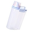 thumbnail image 2 of Kitchen Lid Plastic Storage Tank 2Kg Transparent Food Snacks Sealing Box Thick Organizing Container, 2 of 10