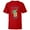 Red, variant on Yoda Best Niña Yoda Chibi Portrait Familia Spanish- Short Sleeve T-Shirt for Kids - Customized-Athletic Heather