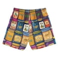 thumbnail image 7 of FORMRS Boys Swim Trunks Quick Dry Mesh Liner Boardshorts Sizes XS-XL, Blue Jam, 7 of 7