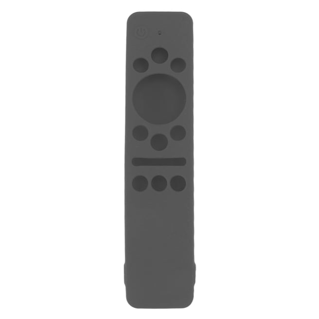M Buder Funda Protectora Antideslizante Gris para Control Samsung Smart TV BN59 Funda Lavable de Silicona con Cuerda Lanyard