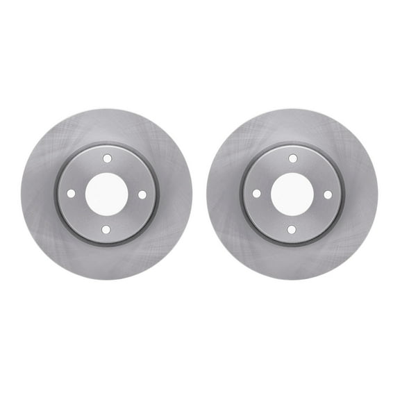 Dynamic Friction Company Front Brake Rotors 6002-67056
