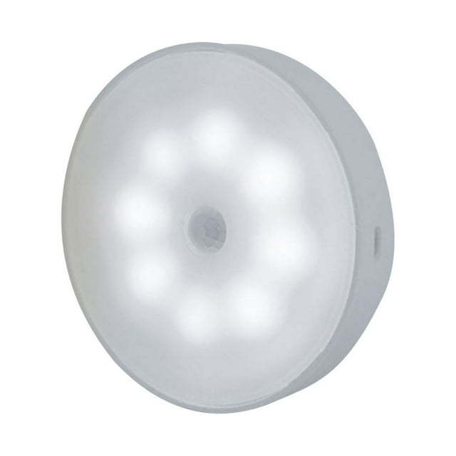 Xihbxyly Principal Lámpara de mesa para dormitorio en luz nocturna de inducción infraroja inteligente en cuerpo humano, inalámbrica, recargable y magnética