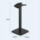 thumbnail image 2 of Soporte para Auriculares Soporte para Auriculares para Juegos de Aleación de Aluminio Desmontable Universal para Jugadores Colgador para Auriculares para Juegos, 2 of 5
