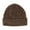 Brown, variant on Grand Sierra  Ragg Wool Fleece Lined Winter Beanie Cuff Cap (Men)