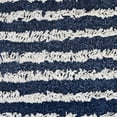 thumbnail image 6 of Laddha Home Designs Hand-Stitched Striped Cotton Throw Pillow Cover - 20" - Blue and White, 6 of 6