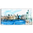 thumbnail image 1 of Paisaje de Ellis Island PT2806 Design Art Inc, 1 of 1
