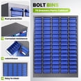 thumbnail image 5 of Space Saving 75 Drawers Parts Cabinet, Smooth Sliding Hardware Organizer, Load-bearing Small Parts Storage Bin, Tool Accessories Arrangement Cabinet for Research Lab Material Room Workshop, 5 of 6