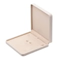 thumbnail image 1 of Caja de Joyería Yinane de terciopelo MDF Beige, 1 of 7