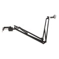 thumbnail image 1 of Mic Boom Arm Stand, Shockproof Microphone Arm Stand Metal Flexible Installation 360 Degree Rotation  For Recording Studio For Online Karaoke For  Station, 1 of 8