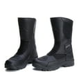thumbnail image 3 of Botas de moto transpirables para todas las estaciones - Zapatillas de ciclismo de moto unisex,Black,46, 3 of 8