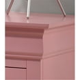 thumbnail image 7 of Glory Furniture Louis Phillipe 2 Drawer Nightstand in Pink, 7 of 7