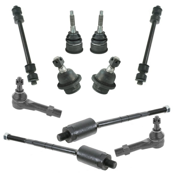 TRQ10 pc Kit Ball Joint Tie Rod End Sway Bar Link LH RH for Explorer Mountaineer PSA59385 Fits select: 2002-2005 FORD EXPLORER, 2002-2005 MERCURY MOUNTAINEER