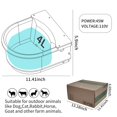 thumbnail image 2 of Cuenco De Agua Calentado Automático Para Caballos, 4 Litros, Gran Capacidad, Cuenco De Agua Calentado Para Granja, Dispensador De Temperatura Constante Con Control De Flotador Para Mascotas, Perros, C, 2 of 5
