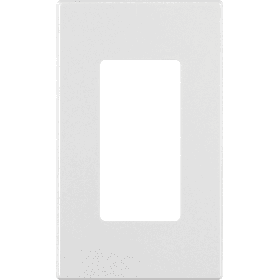 Leviton Wallplate — Decora® Rocker-Style Design in White — UL Listed for US Residential Electrical Code Compliance, Drop-in NEC-Standard Wiring
