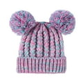 thumbnail image 2 of Baby Girl Hats Knit Baby Winter Hat Cute Baby Beanies for Girls Boys Thick Warm Toddler Hat, 2 of 7