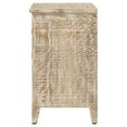 thumbnail image 5 of 28 Inch Ornate Medallion Accent Cabinet with 3 Drawers, Mango Wood, White, 5 of 5