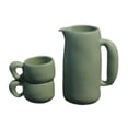 thumbnail image 4 of Juego de té de aleación en miniatura Macarena con Tetera y tazas 1:12 Verde, 4 of 8