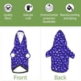 thumbnail image 3 of Uemuo Beautiful Purple Snowflakes for Winter Dog Hoodie Sweatshirts with Pockets Warm Dog Clothes for Small Dogs Chihuahua-X-Small, 3 of 8