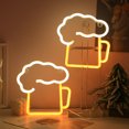 thumbnail image 3 of beer neon light, beer LED NEON SIGNS WALL DECOR USB BATTERY OPERATED BEER LAMP, 3 of 5