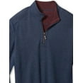thumbnail image 2 of Tommy Bahama Men's Flipshore Reversible Quarter Zip Pullover Blue Size XX-Large, 2 of 3