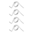 thumbnail image 1 of 4 Piezas Resorte de Cerradura de Puerta de Coche Compatible con Kit de Reparación Instalación Fácil Duradero Aplicable para W169 W245 W203 W211 X164, 1 of 9