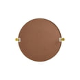 thumbnail image 6 of Elegant Decor Round pivot mirror 30 inch in gold, 6 of 9