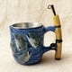 thumbnail image 3 of Billuyoard Taza de café con interesante asa de caña de pescar, tazas decorativas, taza de pescado para regalar, perfecta para pescadores, padres Juegos de servir café y té, 3 of 6