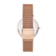 thumbnail image 3 of Tanja Three-Hand Rose-Tone Steel-Mesh Watch (SKW2827), 3 of 3