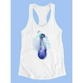 thumbnail image 3 of Peacock Jeweled Racerback Tank Women -Grace Popp Designs, Female XX-Large, 3 of 4
