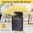 thumbnail image 2 of Botes de Basura,8L Cubo De Basura Automático Con Sensor Para Baño,Cubo de Basura de Plástico,Botes de Basura Inteligente,inteligente con tapa,para Inodoro, 2 of 7