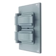 thumbnail image 3 of Pack de 10 Placas Doble Intemperie Abs gris, 3 of 7