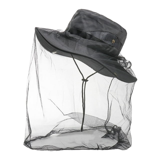 Outdoor Mesh Mosquito And Insect Hat, Multi-functional Climbing Sun Protection Quick Drying Fisherman Hat