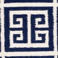 thumbnail image 2 of Safavieh Dhurries Navy Contemporary Rug - Runner 2'6" x 4', 2 of 3