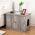 thumbnail image 6 of Cat Litter Box Enclosure, Litter Box Bench for Cleaning, Hidden Wooden Cat House Furniture, Side Entry cat Litter Box Extra Large for Most of Cat Indoor Living Room, Bedroom, 6 of 7