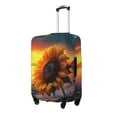 thumbnail image 1 of Balery Sunset Coast Sunflower Funda de equipaje, fundas para maletas, elástica, lavable, protector de maletas, compatible con maletas de 18 a 32 pulgadas-X-Large, 1 of 7