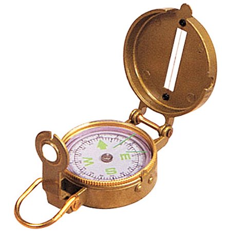 Stansport Liquid-Filled Metal Lensatic Compass