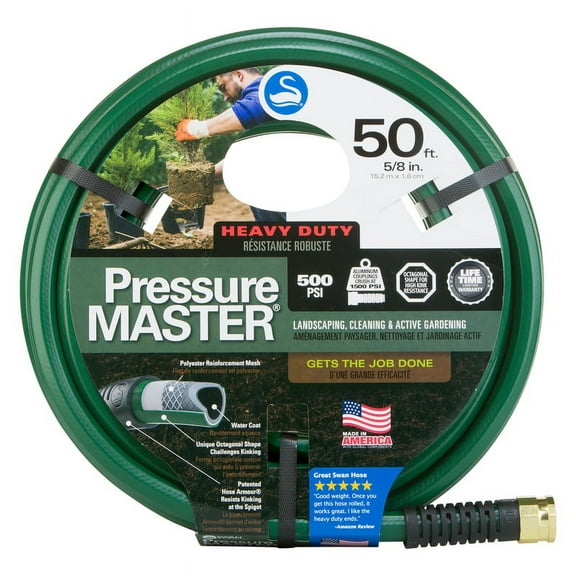 Swan House SN7958050 5/8 in x 50' Kink Free Heavy Duty Hose