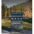 thumbnail image 3 of Monument Grills Mesa 4-Burner Black Propane Gas Grill with Clear View Lid, Side Burner, and LED Controls, 3 of 24