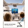 thumbnail image 4 of Soporte para reposacabezas de coche para tableta Lamicall, brazo de extensión 3 en 1, 4 of 7