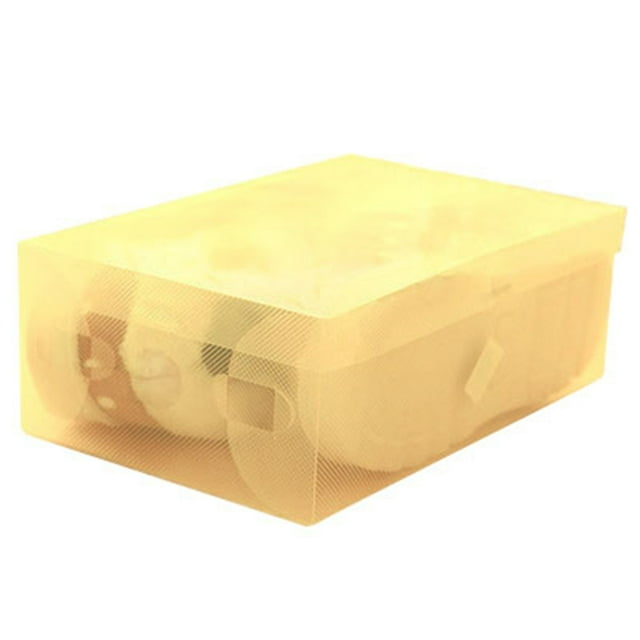 Less Than 5 Home Textile Storage Multifunctional Color Plastic Storaget Box, Clear Foldable Shoe Storage Boxes