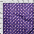 thumbnail image 3 of oneOone Viscose Chiffon Blue Fabric Florals Craft Projects Decor Fabric Printed By The Yard 42 Inch Wide, 3 of 4