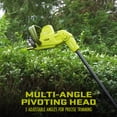 thumbnail image 3 of Open Box Sun Joe 19” Electric Pole Hedge Trimmer, Dual Blade Tool SJH904E, 3 of 13