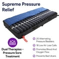 thumbnail image 5 of Proheal Low Air Loss Alternating Pressure Air Mattress with Pump & Guardrails - Stages I-IV Bed Size :36” x 80  Bed Thickness: 8", 5 of 6