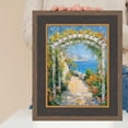 thumbnail image 2 of Wide Black Antique Gold Picture Frame 30x36 frame, 2 of 7