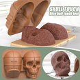thumbnail image 1 of Large Skull Cake Pan Haunted Baking Cake Mold For Halloween And Birthday Party, 1 of 5