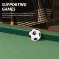 thumbnail image 3 of MasteelfCA 12 Pcs 3,1 cm Classique Mini Jouet de Soccer Soccer de Table Ballons de Remplacement de Soccer de Table Résine Accessoire de Ballon de Jeu de Soccer (Noir), 3 of 7